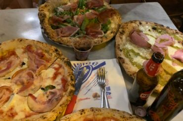 Ate at Sorbillo yesterday - Margherita, Prosciutto, Mortadela and Pancetta.