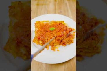 Lasagna recipe - The quick way - Ingredients in description