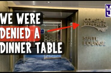 Royal Caribbean WONDER OF THE SEAS - Cruise Ship Dining Reservations - Disgusting Port Busses
