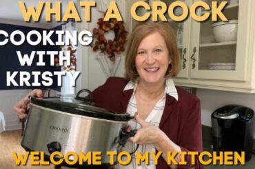Let's Cook with What A Crock | November 2022 | Crock Pot, Pressure Cooker and Quick Tasty Meals