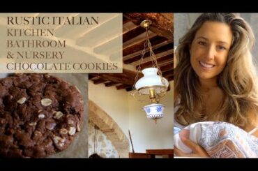 RENOVATING A RUIN: Cosy Days with a Newborn, Chocolate Cookies, Italian Kitchen, Bathroom & Nursery