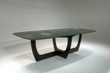 Italy Luxury designer Rolex Green Marble stone Dining table Furniture #marbletable #luxuryfurniture