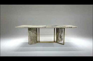 Rarely Marble stone Dining table for Italy Meridiani Luxury Furniture #marbletable #luxuryfurniture