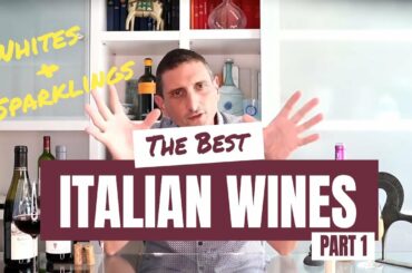 Best Italian Wines Pt.1: Italian White Wine & Italian Sparkling Wine (Prosecco, Franciacorta..,)