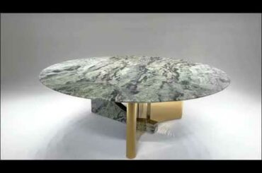 Italy Luxury Cornelio Cappellini 2 2m round Dining table Furniture #marbletable #furniture #table