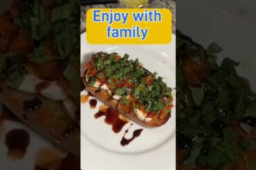 Bruschetta | Christmas dish #cook #cookingchannel #easy #recipe #food #foodie #shorts #feeds #viral