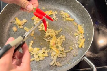 cooking|unboxing huge pan made in italy