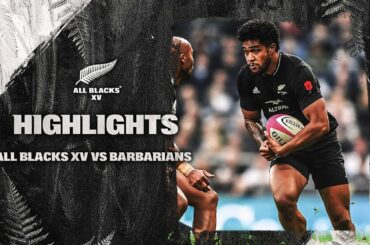 HIGHLIGHTS: All Blacks XV v Barbarians (Tottenham Hotspur Stadium)