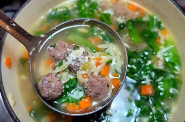 Italian Wedding Soup | Soup Recipe #cooking