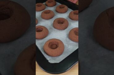 HAZELNUT COOKIES #shorts #asmr