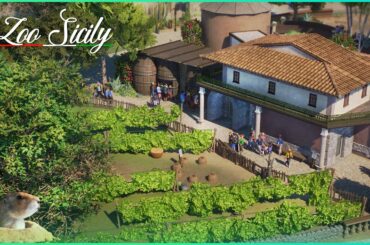 Winery Backyard - Skunk & Prairie Dog - Zoo Sicily - Planet Zoo