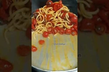 Spaghetti pomodorini #pasta #italian #cuisine #subscribe @culinary_arts_9275