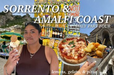 ITALY VLOG (Sorrento & Amalfi Coast) | Italian Cuisine, Beach Days, Lemon Trees, & MORE