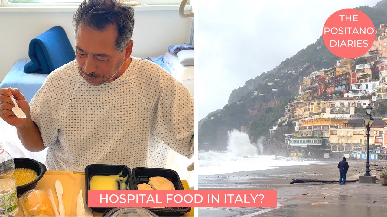 ROUGH SEA IN POSITANO & HOW GOOD IS HOSPITAL FOOD IN ITALY?| EP 212 ROUGH SEA IN POSITANO & HOW GOOD IS HOSPITAL FOOD IN ITALY?| EP 212