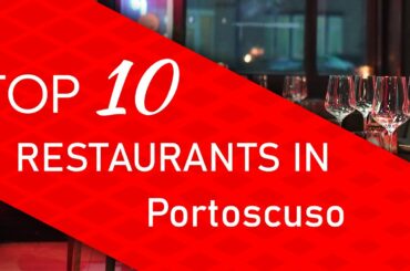 Top 10 best Restaurants in Portoscuso, Italy