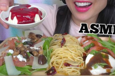 ASMR ITALIAN FOOD *so good! (EATING SOUNDS) NO TALKING | SAS-ASMR