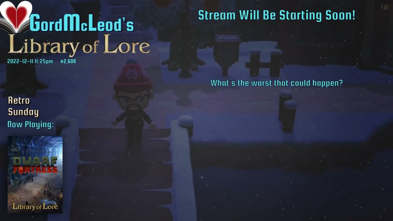 2022-12-11 – #2,608 – Dwarf Fortress – Tethaomon: “The Destined Realm” #3 2022-12-11 - #2,608 - Dwarf Fortress - Tethaomon: "The Destined Realm" #3