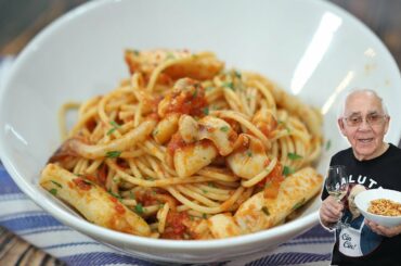 Seppie Fra Diavolo with Spaghetti