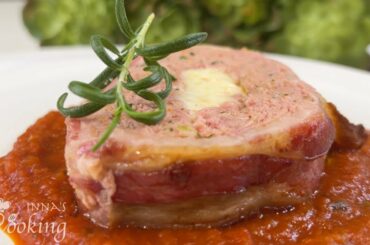 Italian style Meatloaf Recipe - Christmas Dinner Your Family Will Love!