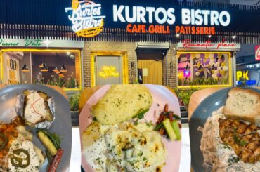 Dinner night at KURTOS BISTRO | American Food | Italian Food | Chinese Food | Couple Date | Peace