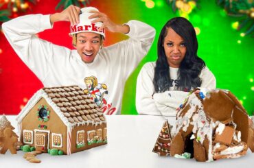 VLOGMAS DAY 15: THE ULTIMATE GINGERBREAD HOUSE CHALLENGE!