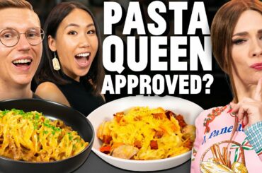 Italian Master Chef Judges Our Homemade Pasta