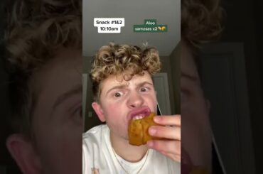 Eating only the most popular Indian food for the entire day! #shorts #india #food