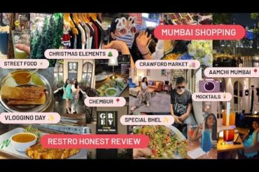 Grey Cravings | Chembur | Honest Review | Mumbai Shopping | Crawford | Christmas Decor | Street Food