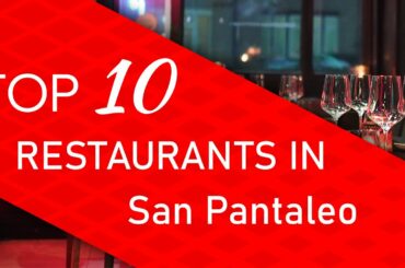 Top 10 best Restaurants in San Pantaleo, Italy