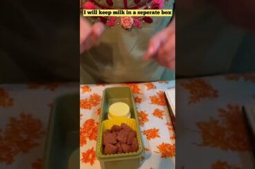 Chocolate lunchbox | Tiffin recipes #shorts