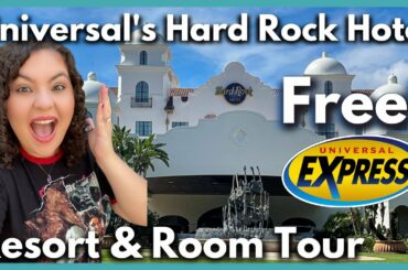 Universal's Hard Rock Hotel (Detailed Resort & Room Tour) | Premier Hotel, Free Express Pass, & more