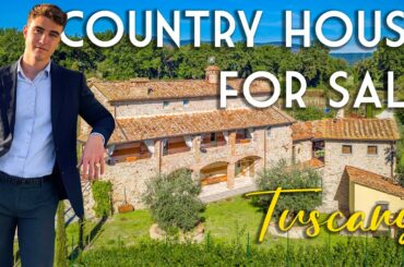 RESTORED FARMHOUSE FOR SALE IN ANGHIARI, TUSCANY | ROMOLINI