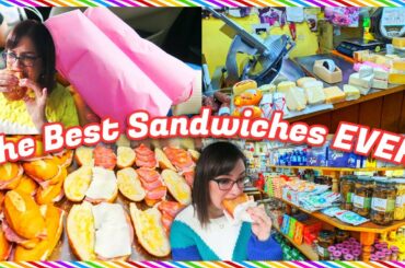 Eating Famous Roma Italian Market "Pink" Sandwiches! + Store Tour & Food Haul | VLOGMAS 2022: DAY 15