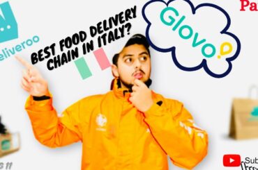 Which is Best Glovo or Delivero In Italy?| Ap Ka Abdullah | Food Delivery Vlog | Part 1