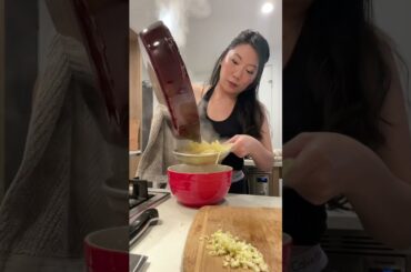 what i ate ~ teriyaki tofu. japanese noodles. shiitake mushrooms. fish egg pasta.