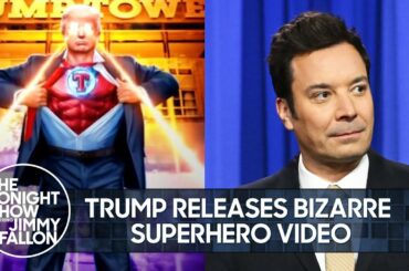 Trump Releases Bizarre Video of Him as a Superhero, Mark Zuckerberg Talks to Jimmy About Meta