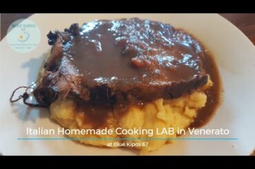 Italian Homemade Cooking LAB in BK 67  - Beef Braised in Barolo wine