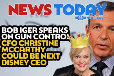 Bob Iger Speaks on Gun Control, CFO Christine McCarthy Could Be Next Disney CEO