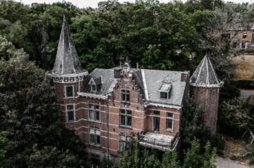 Mysterious ABANDONED Gothic Mansion on a Cliff | Family Disappeared