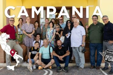 Explore Italy's Campania Region! wine tasting and soils with Vinitaly International Academy
