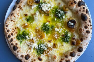 Fiore, Wild Garlic Pesto, Gialla Tomato’s, Parmesan.