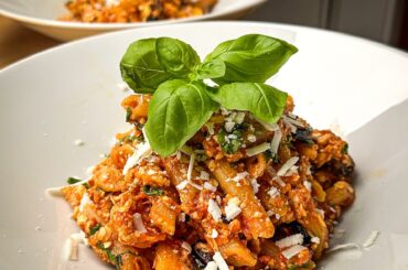 My first attempt on Pasta alla Norma – it was horrible and totally my fault 😅