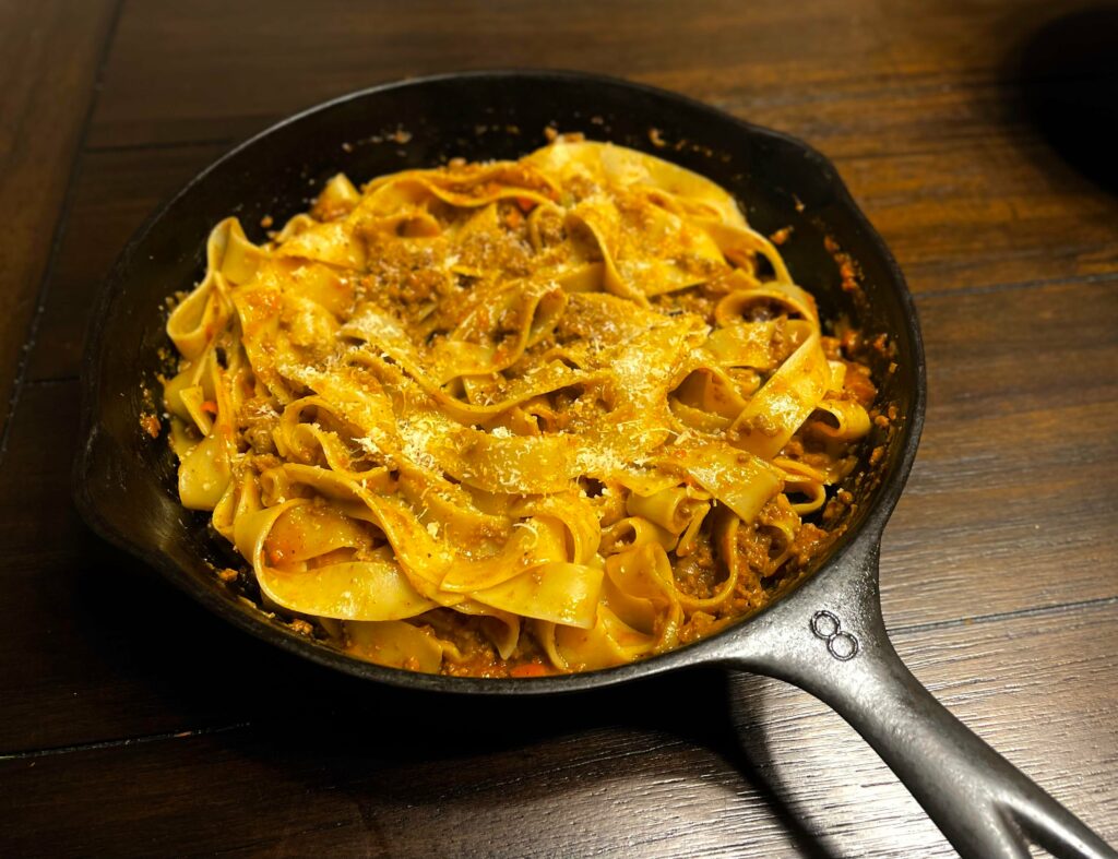 Pappardelle Bolognese