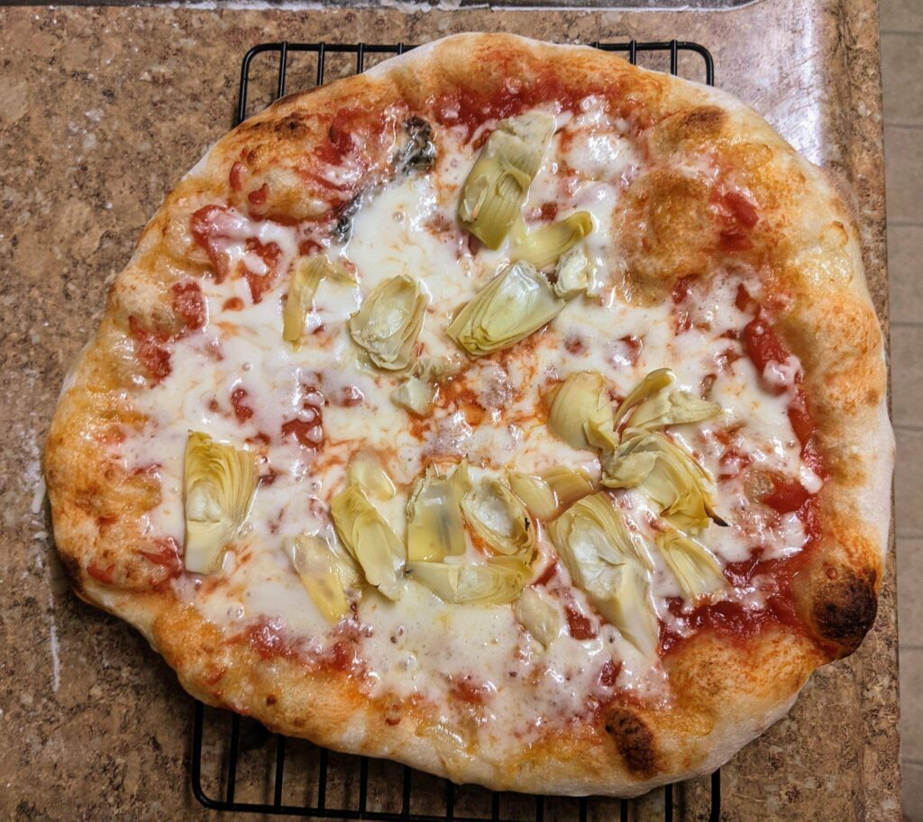 Artichoke Pizza 🍕 today
