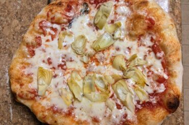 Artichoke Pizza 🍕 today