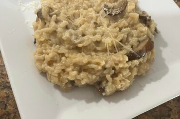 My first try at risotto