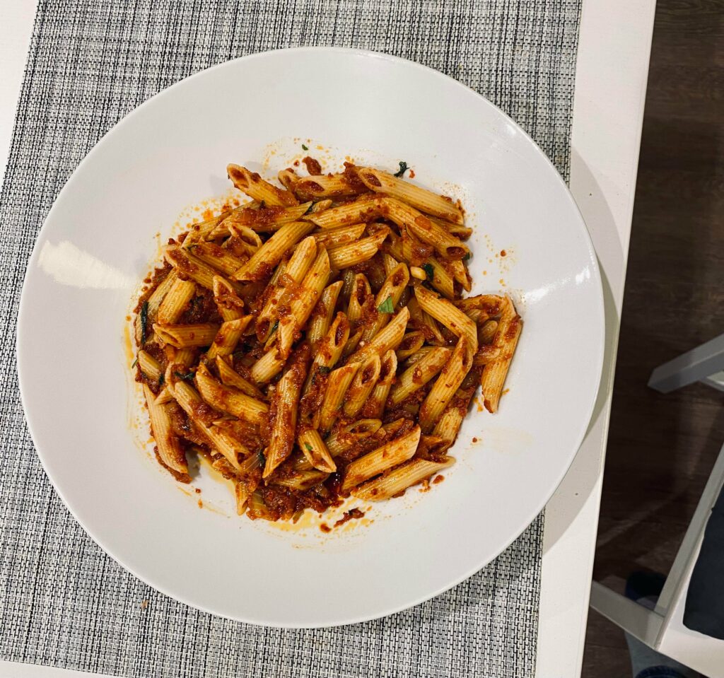 Pasta con la 'nduja