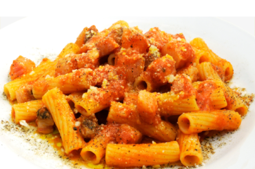 Pasta with nduja and pecorino!!