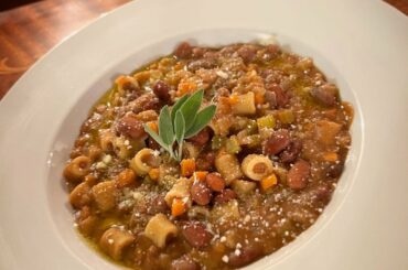 Homemade Pasta e Fagiole