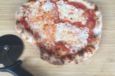 First attempt with my GMG pizza oven pellet grill attachment.